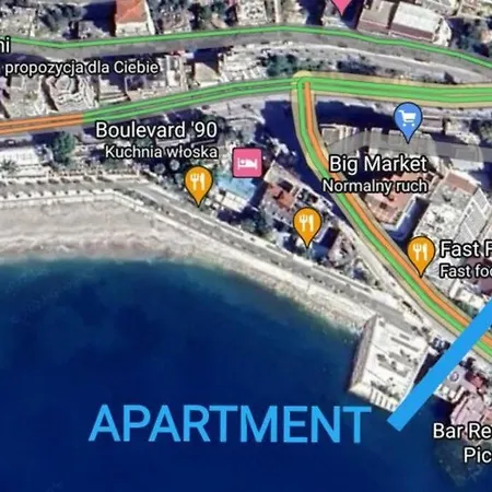 Sea View By Promenade شقة ساراندا